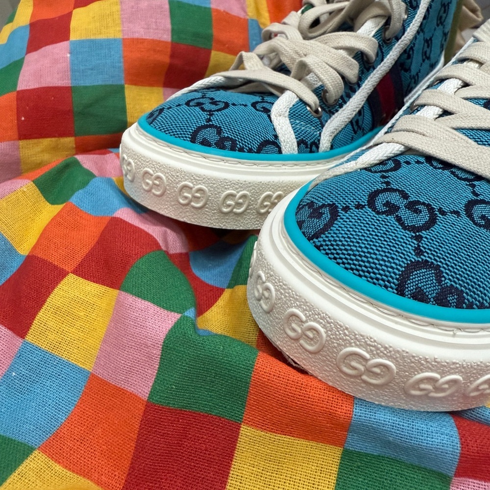 Gucci
Tennis 1977 GG Canvas High-Top Sneaker - Picture 7 of 8